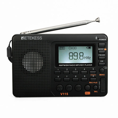 Full Band Radio, Recorder, MP3 Playback