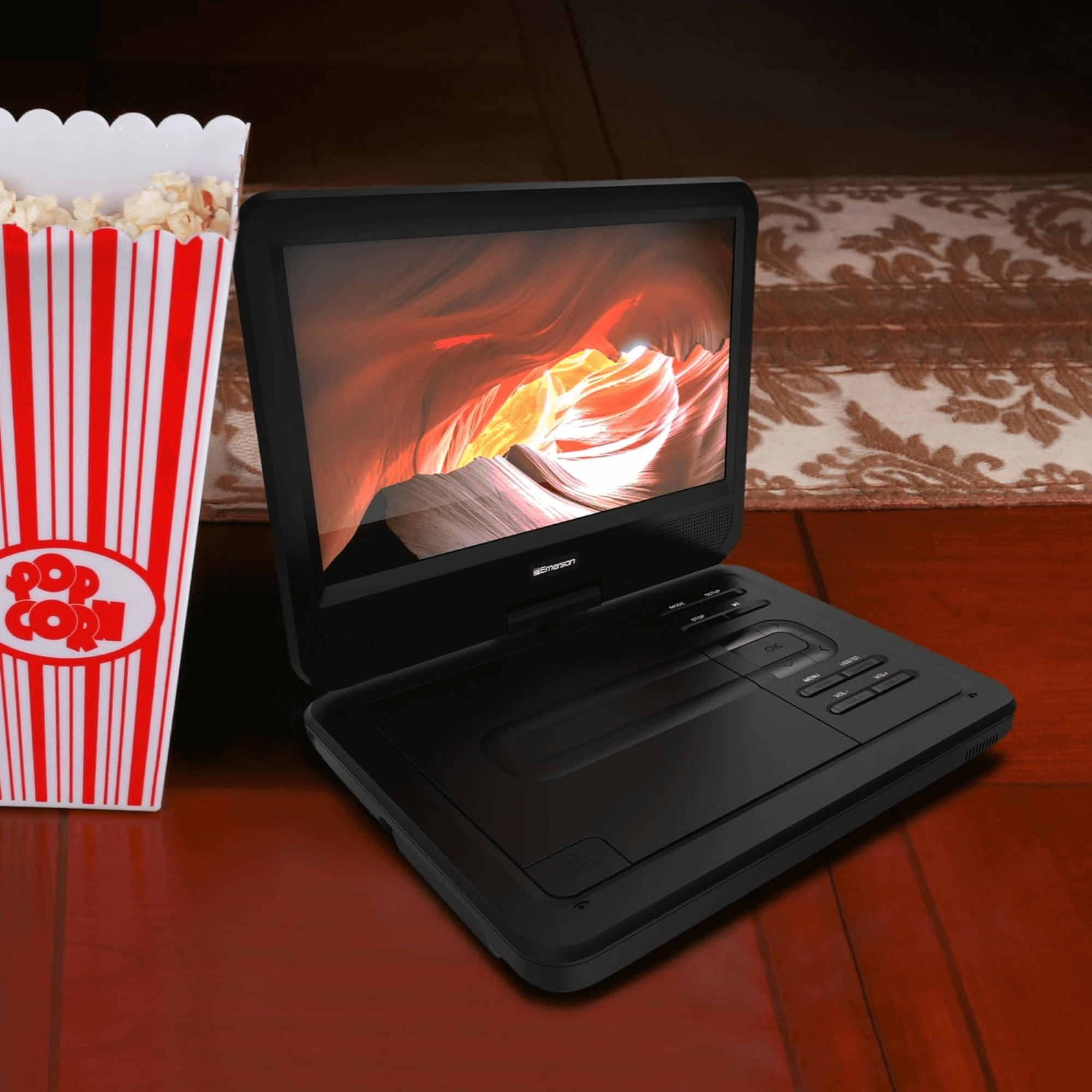 Emerson 10" Portable DVD Player with 180° Swivel Screen & Media Player (EPD-1001)