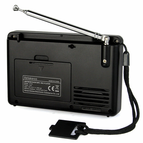 Full Band Radio, Recorder, MP3 Playback