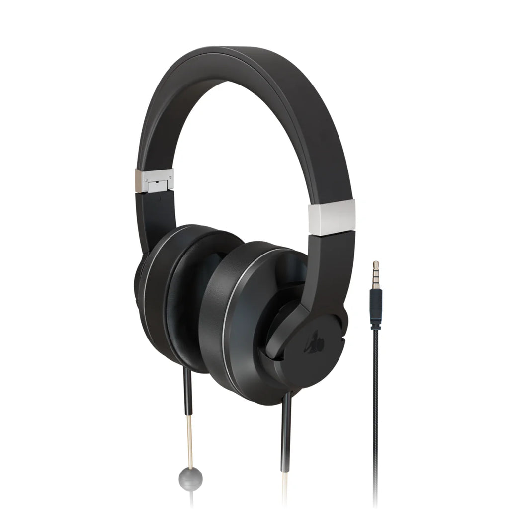 EMF-Free Air Tube Over-Ear Headphones 3.5mm Jack