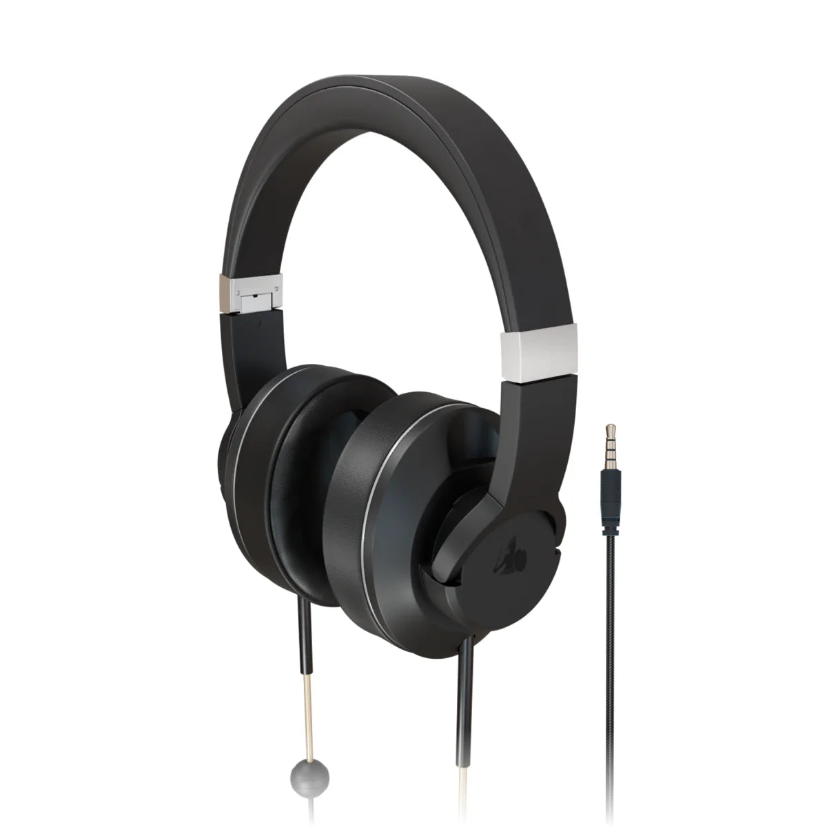 EMF-Free Air Tube Over-Ear Headphones 3.5mm Jack