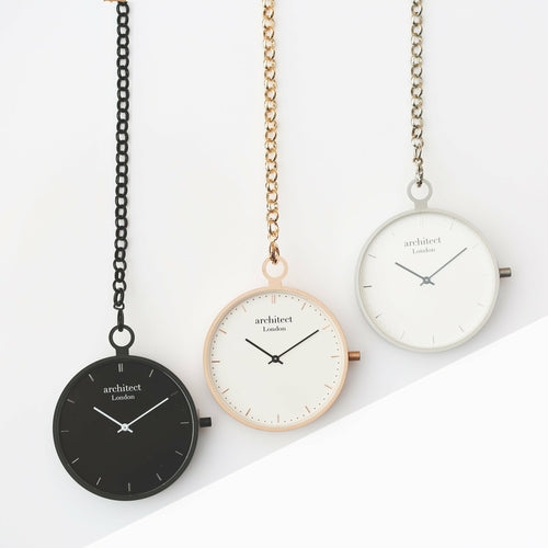 Architect London Handcrafted Modern Pocket Watch