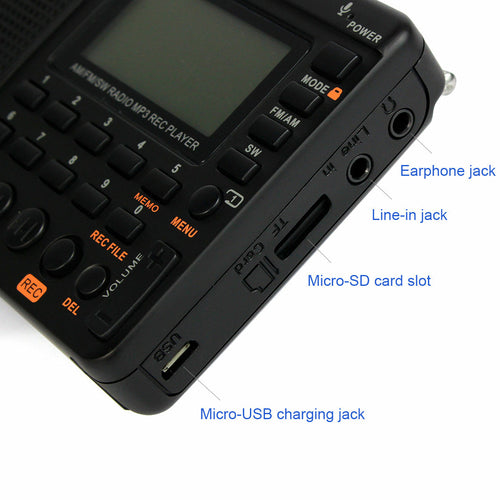 Full Band Radio, Recorder, MP3 Playback