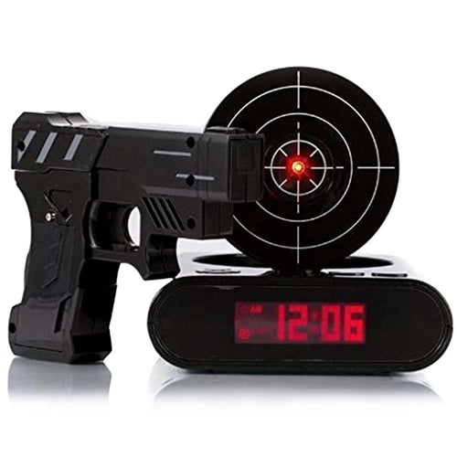 Target Shooting Alarm Clock