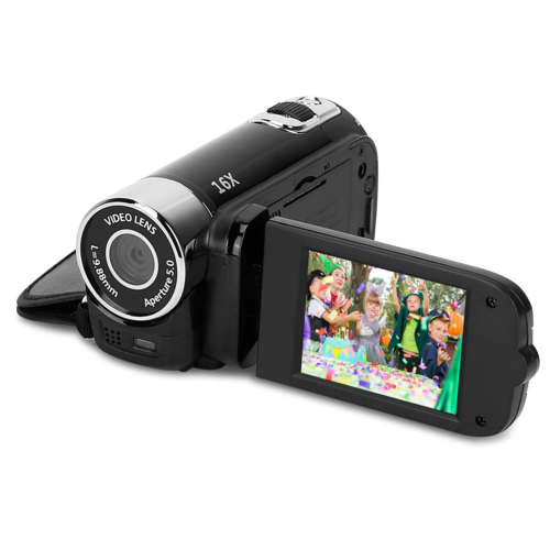 Retro 1080P HD Digital Camcorder (2.7" Screen & 16X Zoom)