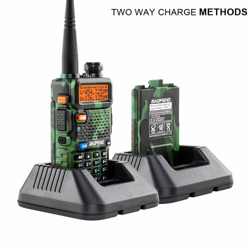 Baofeng UV-5R 5W Dual-Band Handheld Walkie Talkie