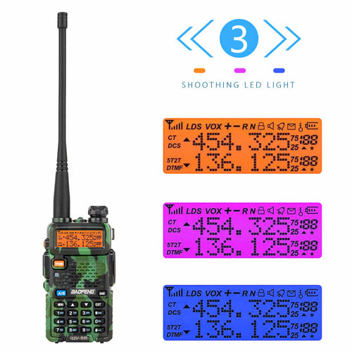 Baofeng UV-5R 5W Dual-Band Handheld Walkie Talkie