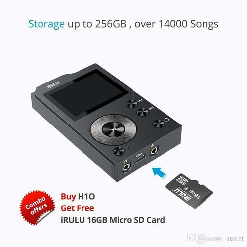 iRULU F20 Hi-Fi Digital Audio Player
